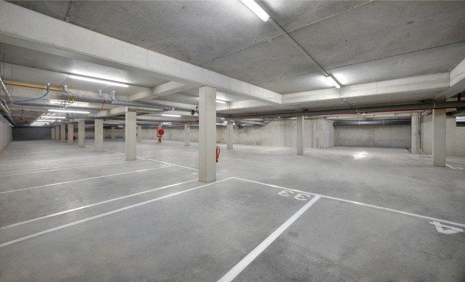 Ondergrondse parkeergarage © AG VESPA - Bart Gosselin
